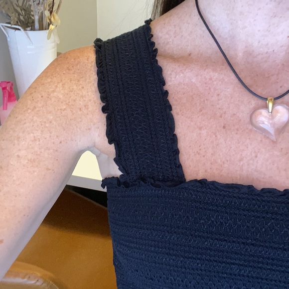 Black Crop Top - Picture 4 of 4